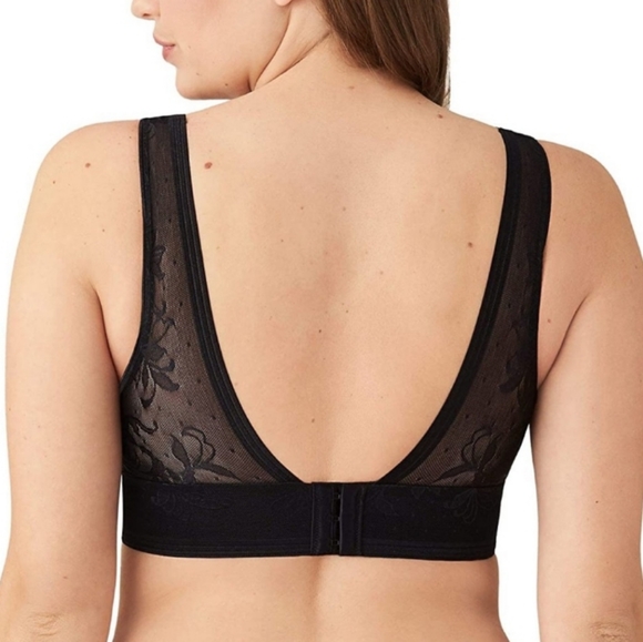 Wacoal Wireless Lace Bralette - Picture 2 of 6